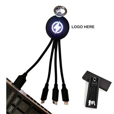 3 in 1 Multi USB Charging Cable Cord