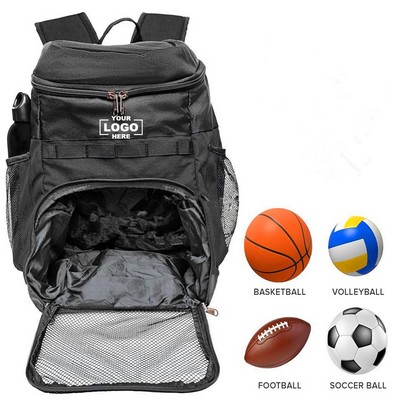 Basketball Bag with Ball Holder