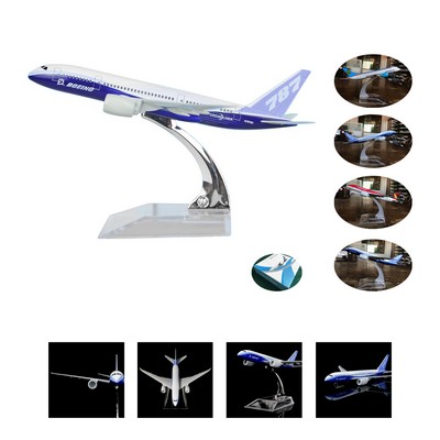 Boeing 787 Plane Model Alloy Metal