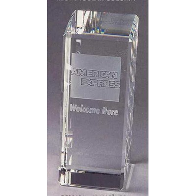 Crystal Awards/Rectangular Column (4"x2-3/8"sq.)