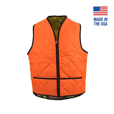 Quilted Hunting Vest - (Domestic)