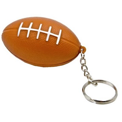 Football Key Chain Stress Reliever Squeeze Toy