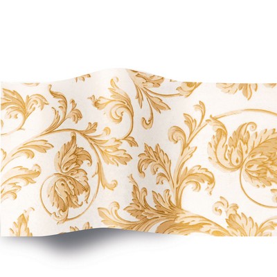 Precious Metals Elegance Stock Design Tissue Paper (B)