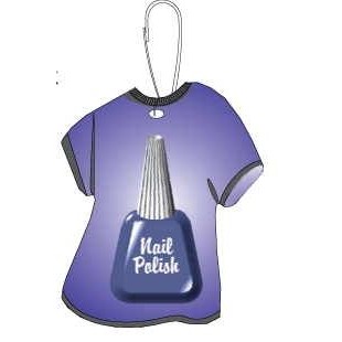 Nail Polish T-Shirt Zipper Pull