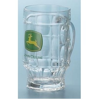 John Deere Logo Logo Glass Mug