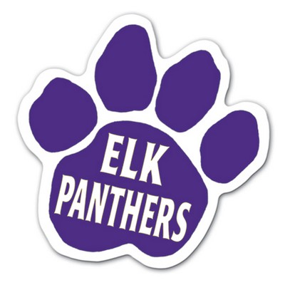 Extra Large Paw Shape Car Magnet