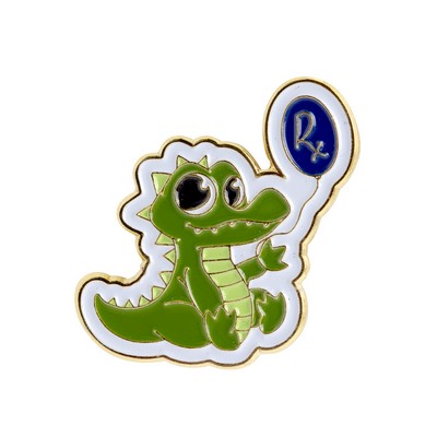 1.25" Lapel Pin - Soft Enamel