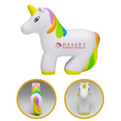 Union Printed - Unicorn Stress Balls with 1-Color Logo