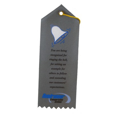 Custom Flat Ribbon w/ Event Card (2"x 6")