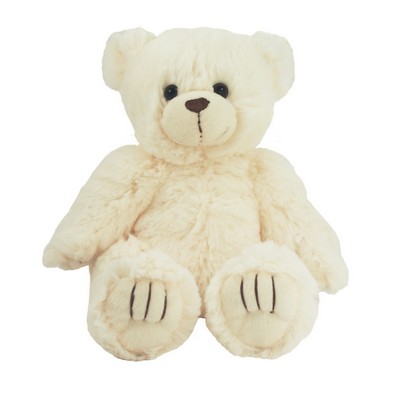 9" Cream White Peter Bear Stuffed Animal