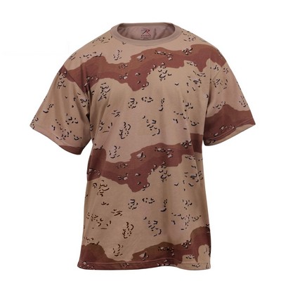 Desert Camouflage Military T-Shirt (S to XL)