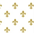 Fleur de Lis Precious Metal Tissue