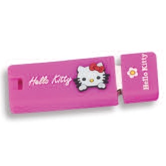 8 GB Custom PVC USB Drive w/Key Chain