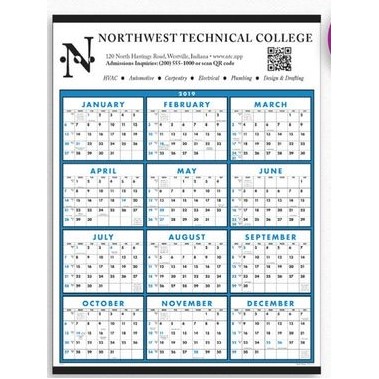 Span-A-Year Non-Laminated Calendar