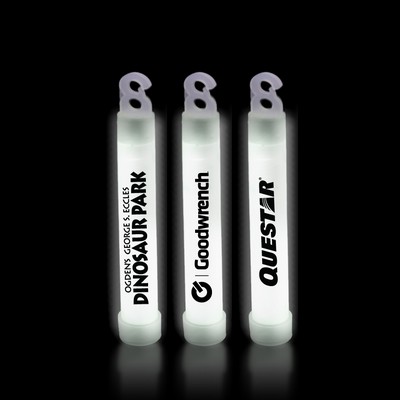 4" Premium White Glow Stick