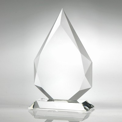 9-3/4" Apex Crystal Award