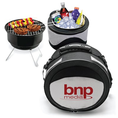 2 in 1 Cooler/BBQ Grill Combo