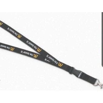 5/8" Screen Printed Polyester Lanyard