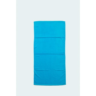 Beach Towel (30" x 60") Turquoise (Blank)