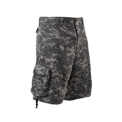 Subdued Urban Digital Camo Vintage Infantry Utility Shorts (2X-Large)