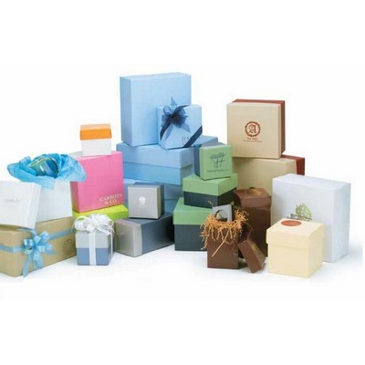 Made To Order Colors Premier Folding Set Up Box (4.5"x4.5"x6"+1.5")