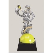 8" Female Lacrosse Motion Xtreme Resin Trophy