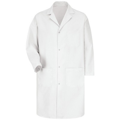 Red Kap Men's Lab Coat w/ Four Gripper Closure