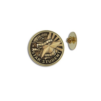 1" Star Student Lapel Pin