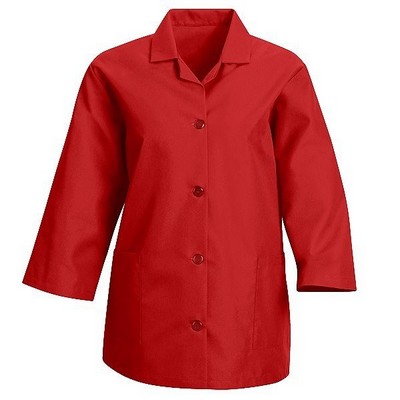 Red Kap™ Women's Smock 3/4 Sleeves - Red