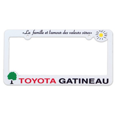 Hi-Impact 3D Maximum License Plate Frame