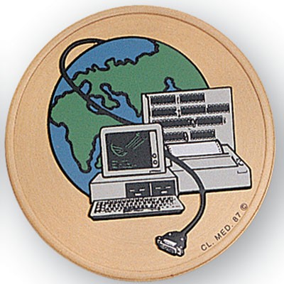 2" Computer Embossed Litho Printed Medallion Insert Disc