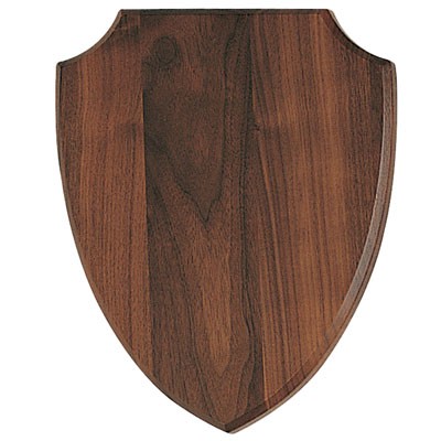 Genuine Walnut Shield (9½" x 12")