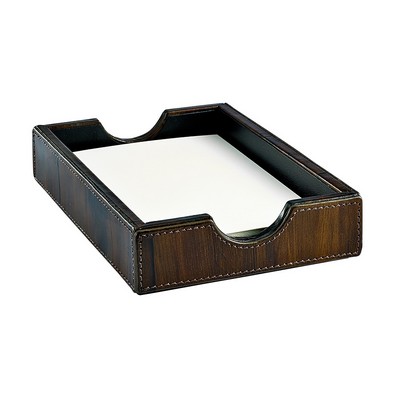 Memo Tray - Sandalwood Leather