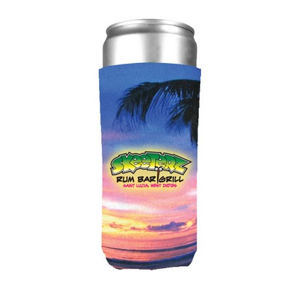 12 Oz. Slim Cooler (Full Color)