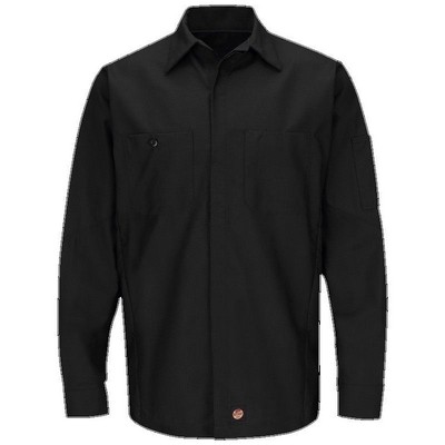 Red Kap™ Unisex Long Sleeve Crew Shirt - Black