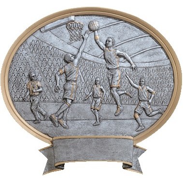 Male Basketball Legend Resin Award 6" Tall