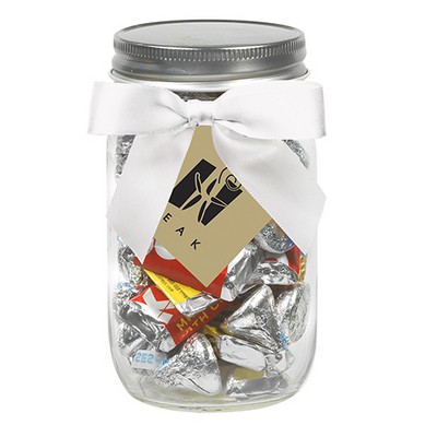 Glass Mason Jar - Hershey's® Everyday Mix (16 Oz.)