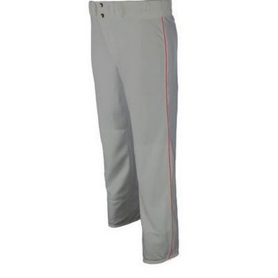 Adult Relaxed Fit Stretch Double Knit 10 Oz. Baseball Pant w/Elastic Waistband