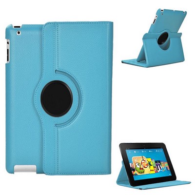 Kidder Rotate Leatherette Case for Kindle Fire HD 7 (Blue)