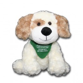 9" Creme Terry Dog