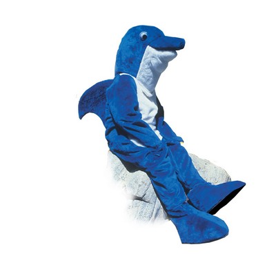 Drips Dolphin Mascot Costume