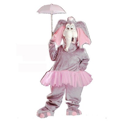 Tickles Elephant Mascot Costume