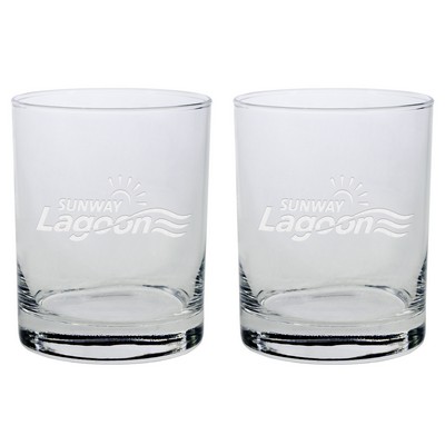 Set of Two Skyline Classic Double Rocks Glass (14 Oz.)