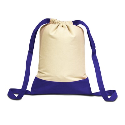 Cape Cod Cotton Drawstring Bag