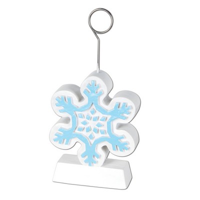 Snowflake Photo/ Balloon Holder