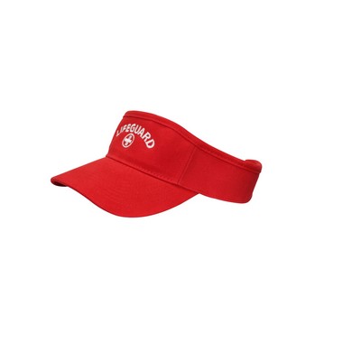 RED Lifeguard Visor