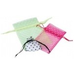 3" Tulle Bag w/Swiss Dots