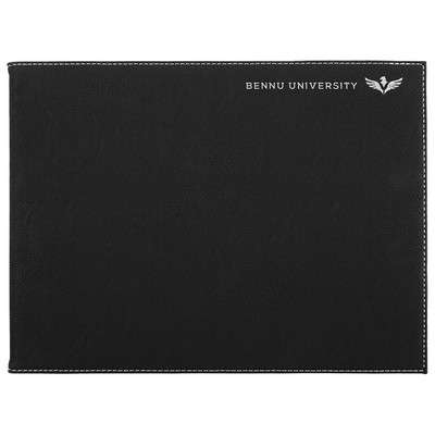 Black/Silver Leatherette Certificate Holder