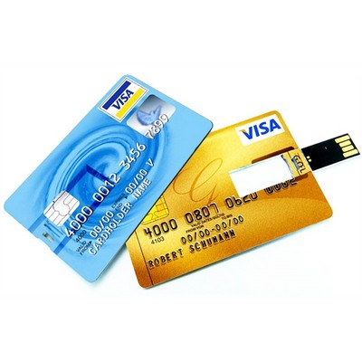 16 GB Credit Card Super Slim Flash Drive