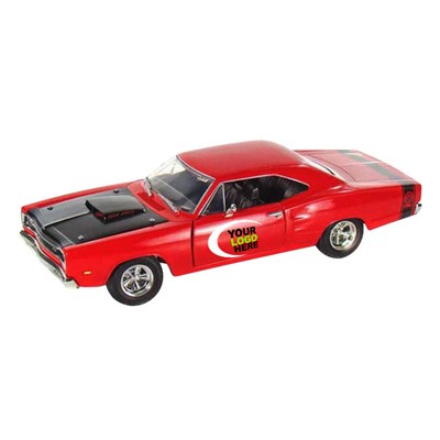 7"x2-1/2"x3" Dodge® Coronet Super Bee Die Cast Car w/ Full Color Graphics (u)